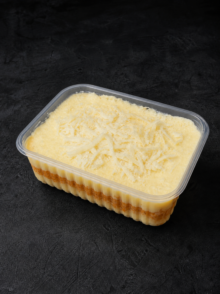 Escondido batata doce com camarão P