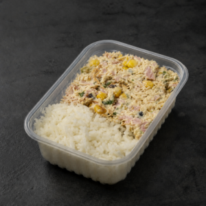 Arroz branco e Salpicão P