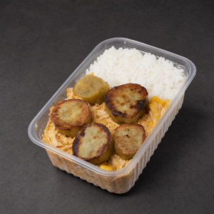 Arroz Branco, Frango Desfiado P